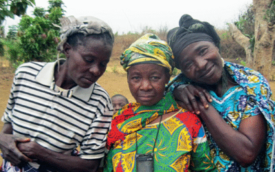 Ruth och Mamy i Afrika och Sverige