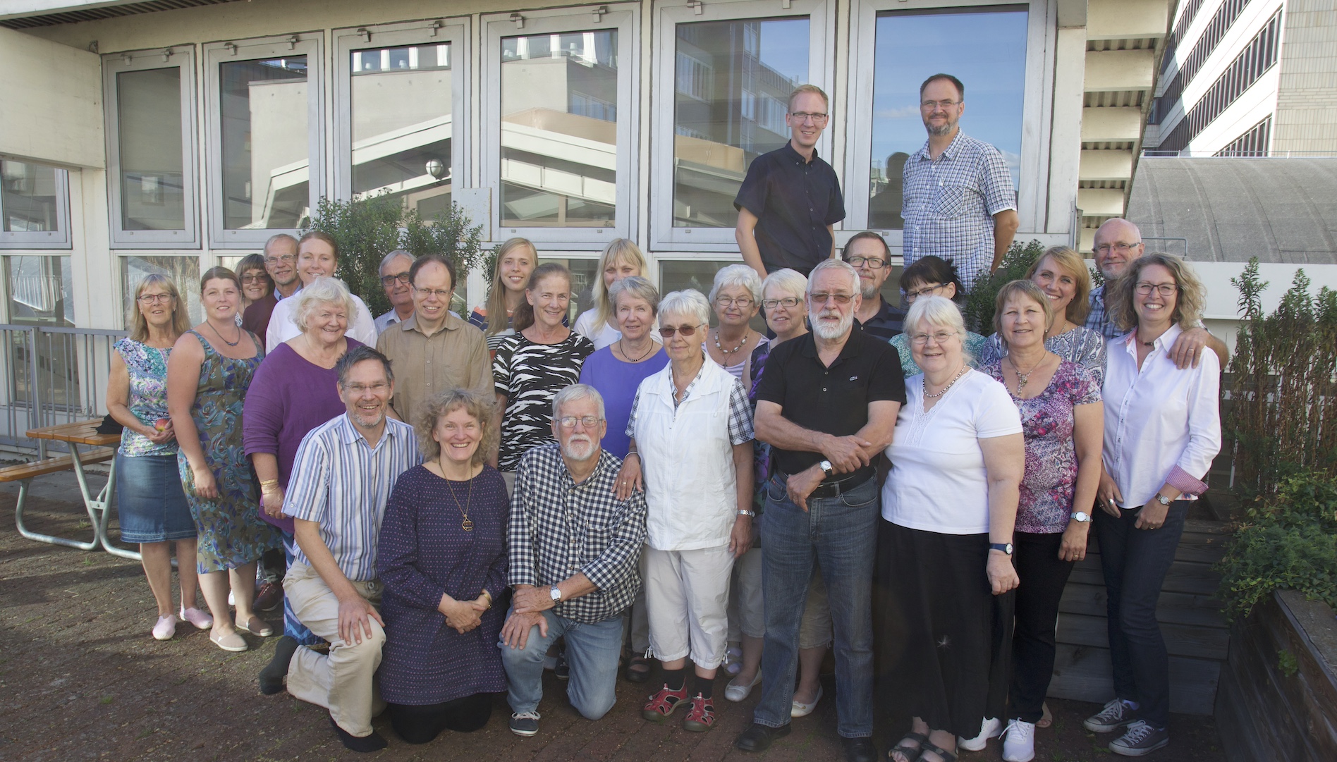 Gruppfoto från Folk&Språks sommarträff 2016.