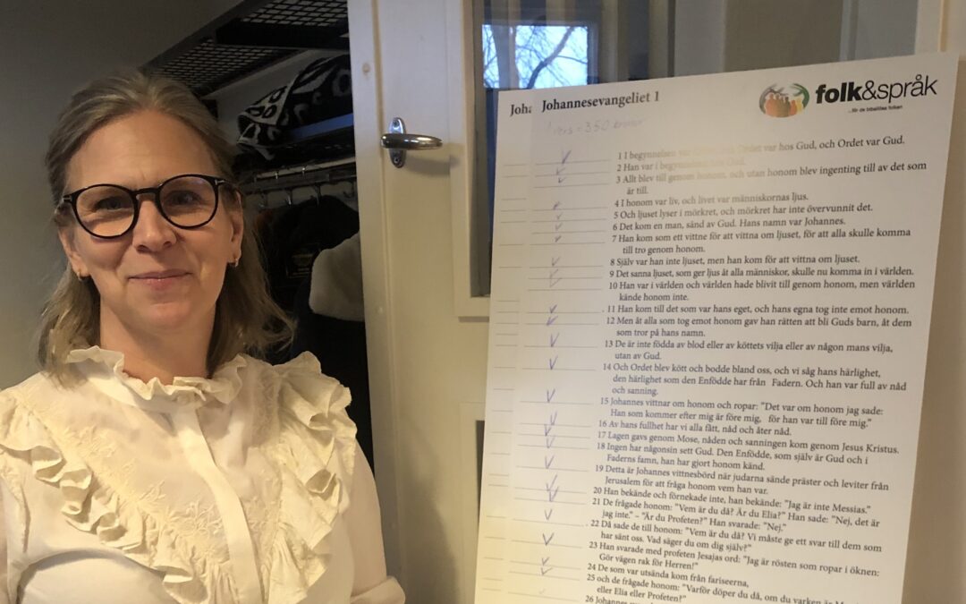 Hälsobackskyrkan i Ystad satsar på de bibellösa folken