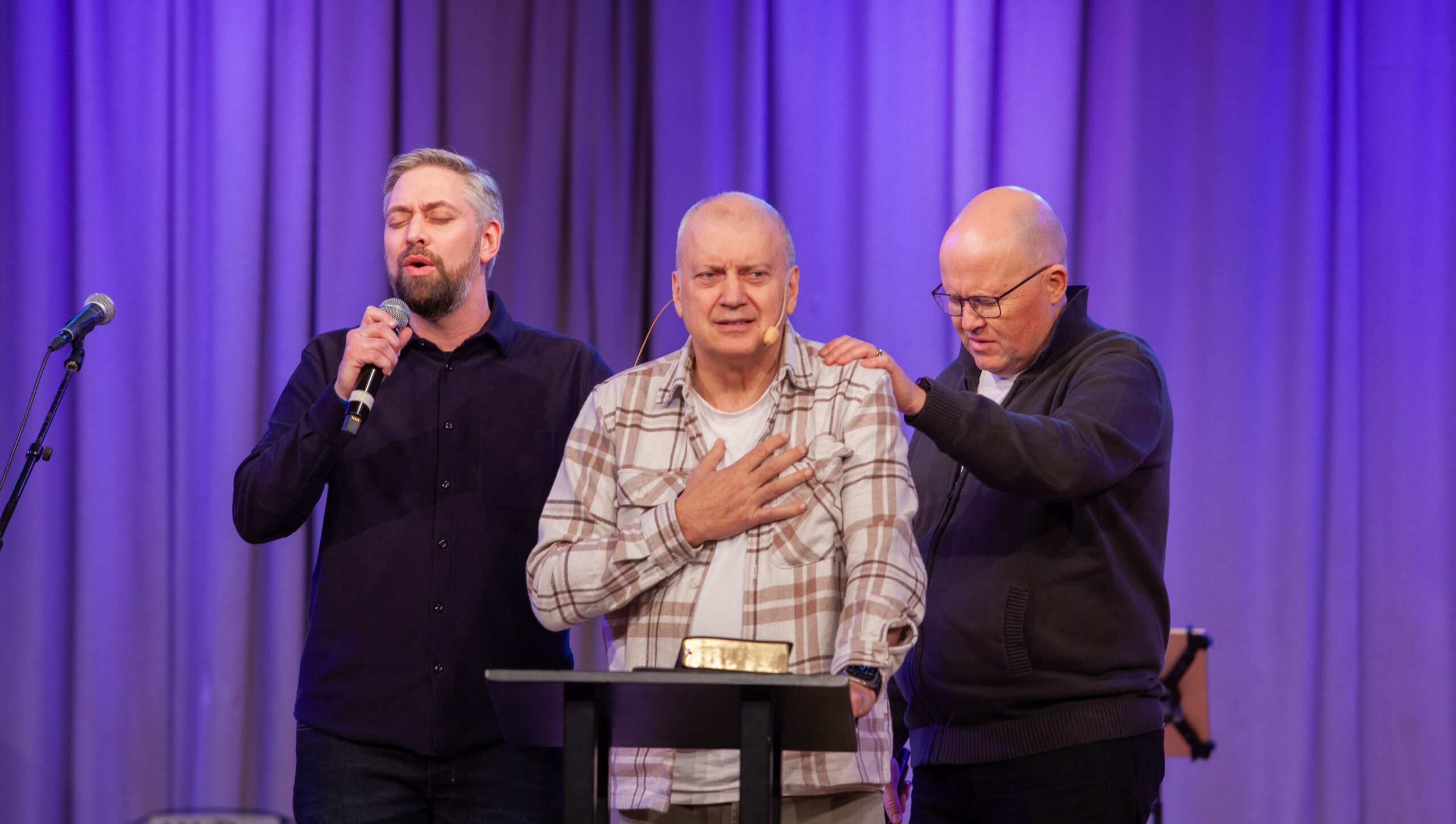 Jonas Andersson, Carl-Gustav Severin och Mats-Jan Söderberg.