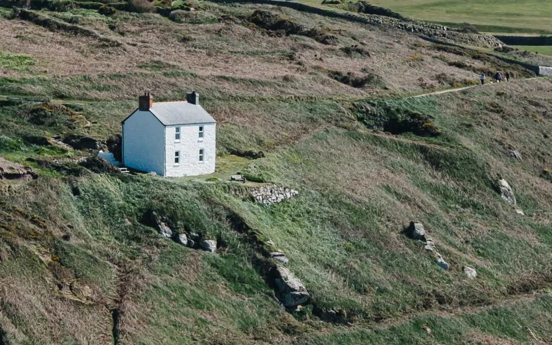 Bygga hus på klippan